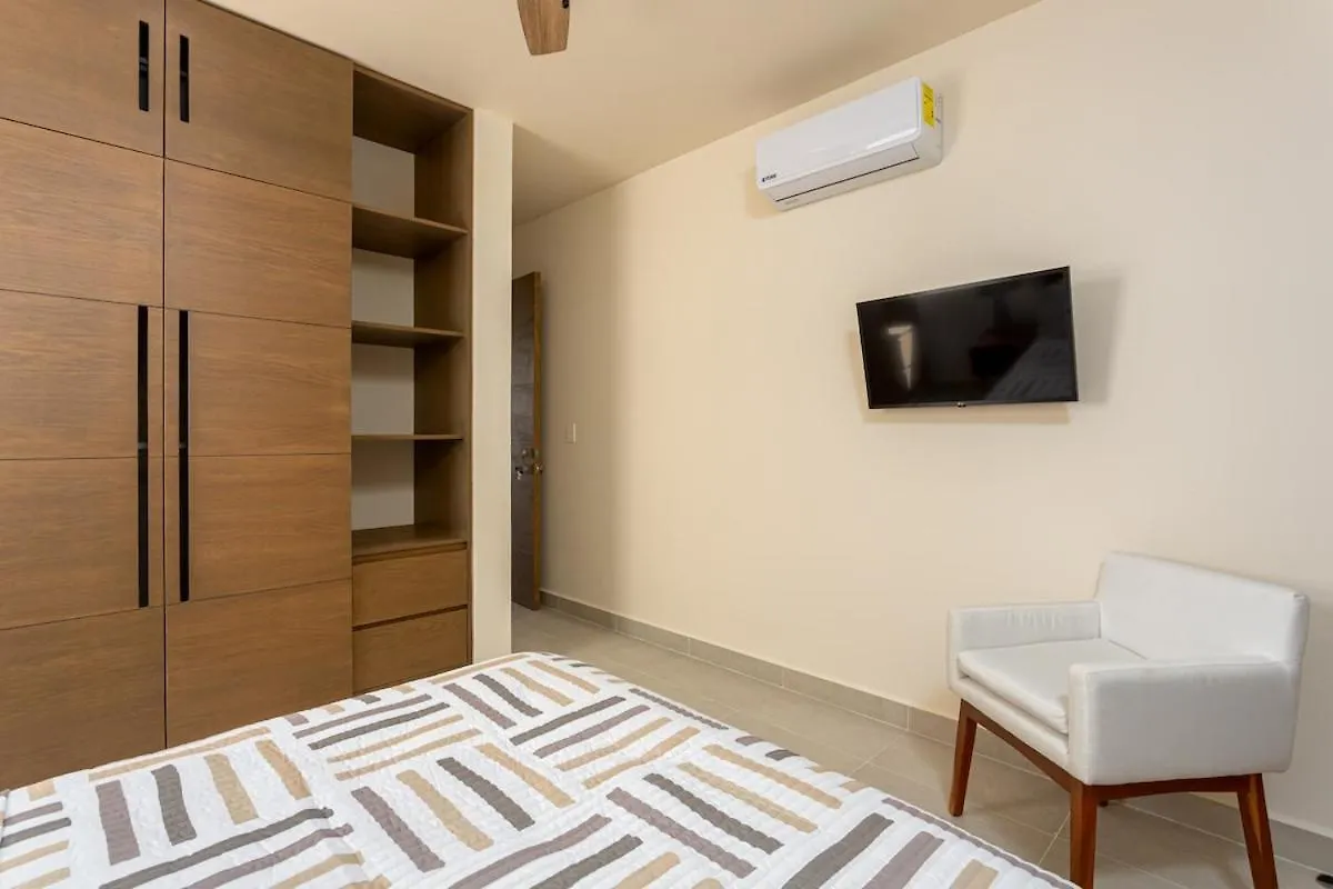 Luxurious Penthouse By The Beach Akumal Apartment