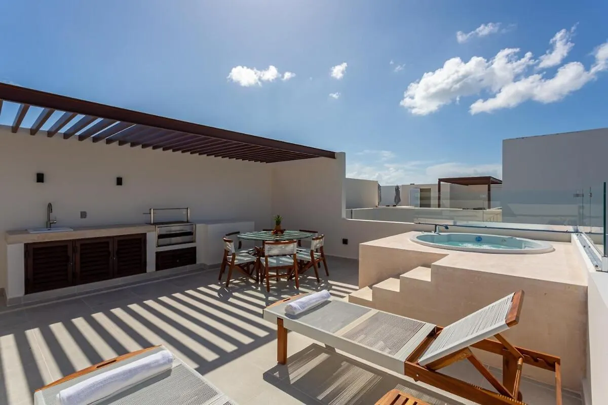Apartment Luxurious Penthouse By The Beach Akumal Mexico