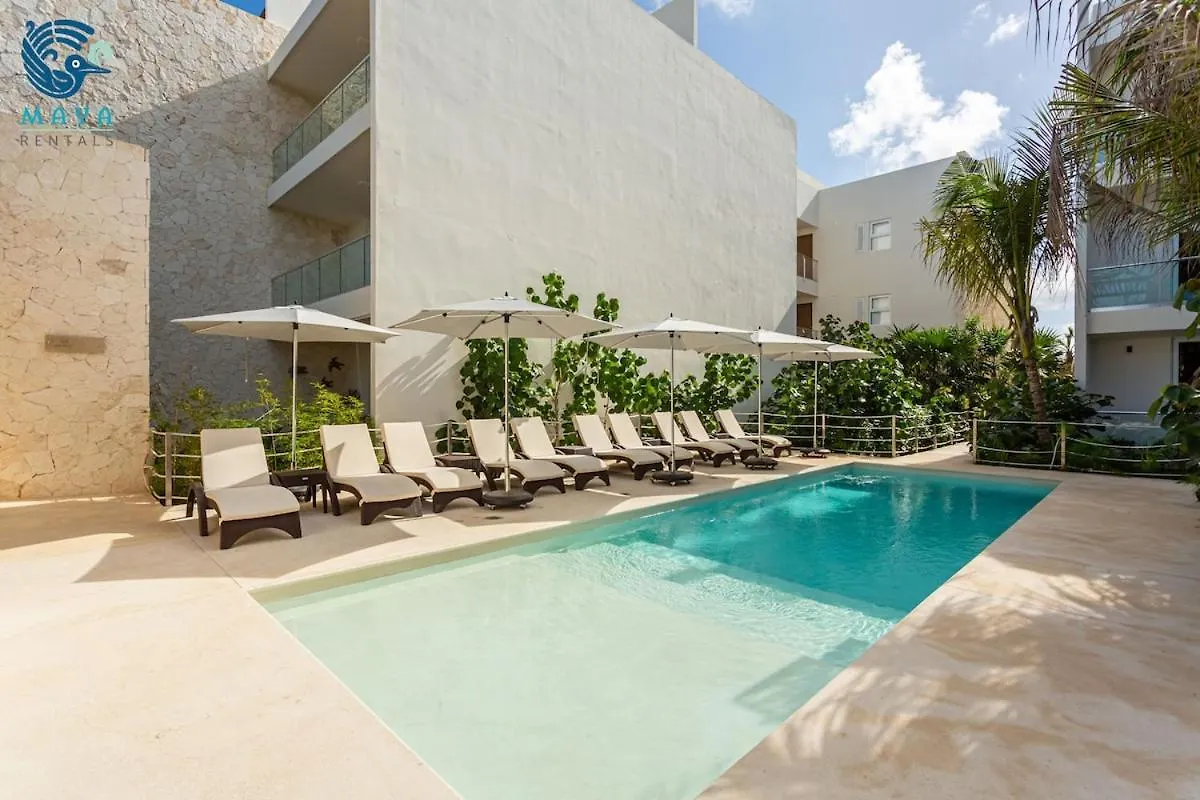 Luxurious Penthouse By The Beach Akumal Apartment