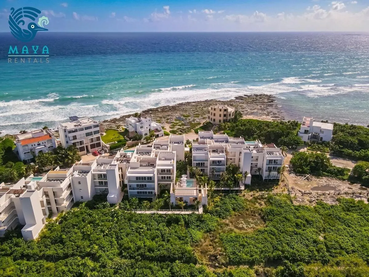 Luxurious Penthouse By The Beach Akumal Apartment