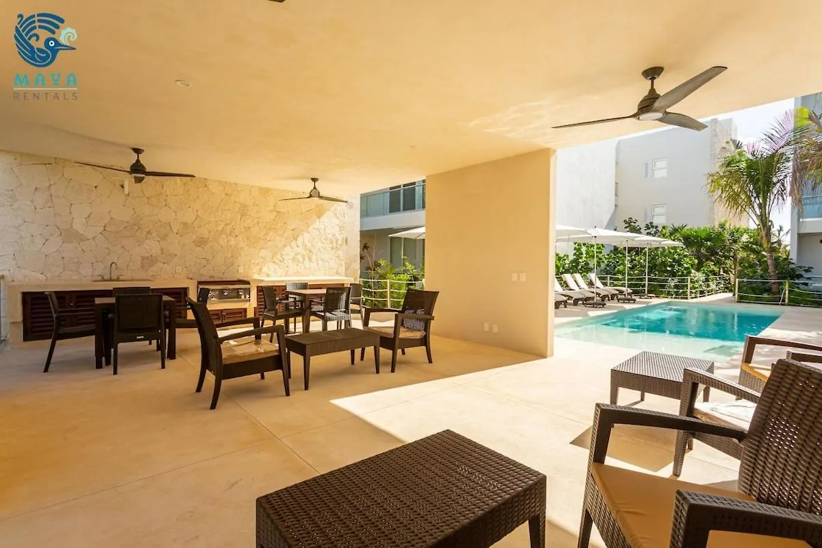 Luxurious Penthouse By The Beach Akumal Apartment