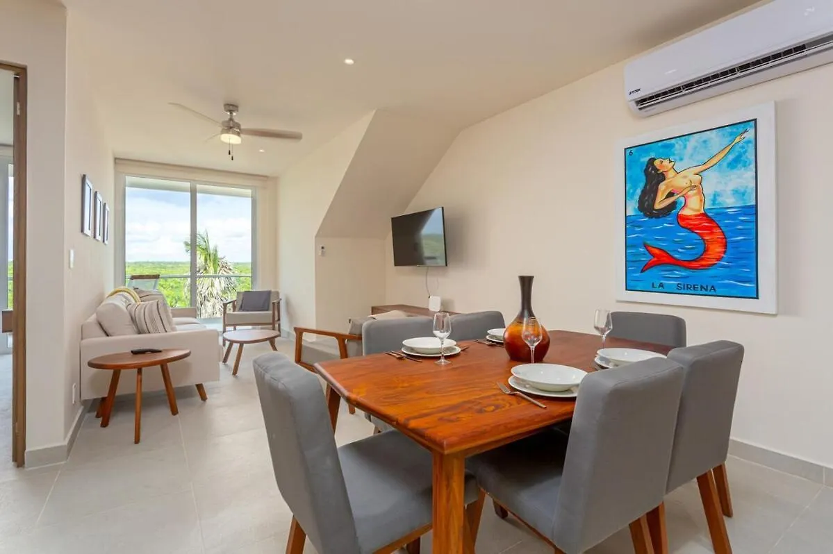 Luxurious Penthouse By The Beach Akumal 0*,