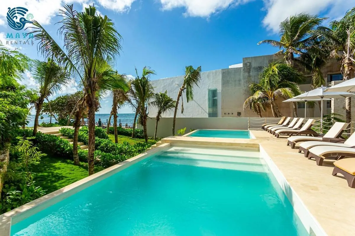 Luxurious Penthouse By The Beach Akumal Mexico