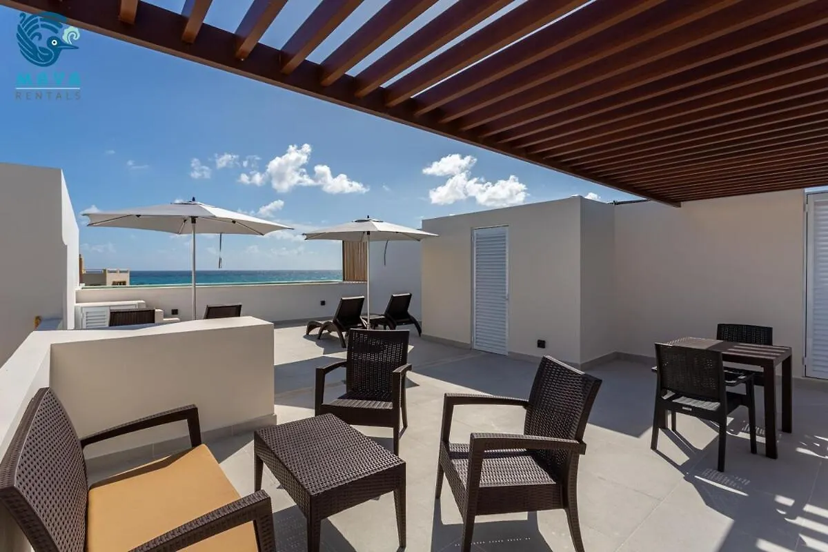 Apartment Luxurious Penthouse By The Beach Akumal Mexico